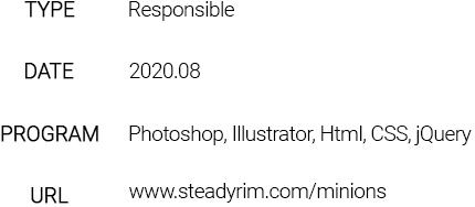 type responsible date 2020년 6월 program photoshop,illustrator,
						html, css, jQuery